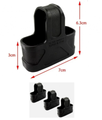 3 Stk. Magazinschlaufen Magazinhülle Magazingrip 5,56 NATO schneller Magazinwechsel, sicherer Grip