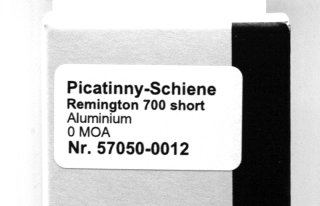Recknagel (Weaver) Picatinny Schiene für Remington 700 SHORT Action (.223 .308) inkl. Schrauben NEU!