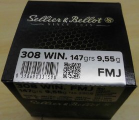 Munition S&B 308win VM 147gr