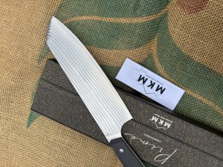 Kochmesser MKM Prima Limited Edition (100 Stck.) Santoku Gold & Black Nr. 079
