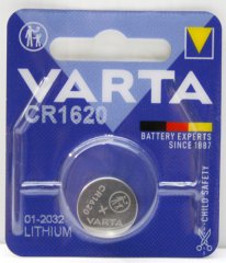 1 x VARTA CR1620 Professional Lithium Knopfzelle | Batterie für Zielfernrohre, Leuchtpunkt, etc...