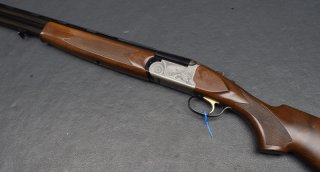 BDF Bockdoppelflinte Kettner Silver 12/76 Stahlschrotbeschuss Wechselchokes, sehr gut