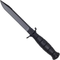 GLOCK Feldmesser ORIGINAL schwarz mit Zägezahnung