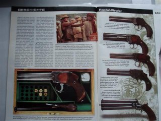 Visier - Heft ** HOWDAH - Pistolen für die Tigerjagd **