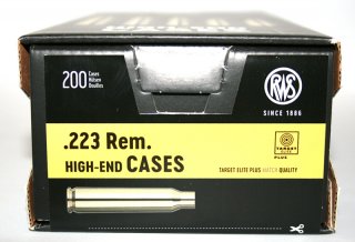 200 Stück NEUE RWS Hülsen .223 Rem. (5,56x45) RUAG HighEndCases | Target Elite PLUS Match Qualtiy!