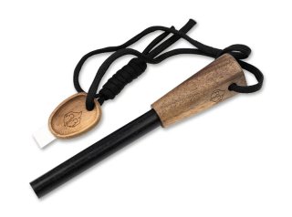FEUERSTARTER XL - NATURENSÖHNE - Zündstahl Walnussholz