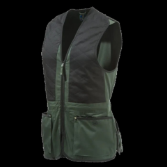 Beretta Schießweste Modell "Trap Cotton SMU" - NEUWARE - grün/schwarz & grün/braun