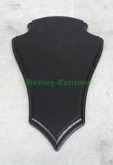 Trophäenschild Hirsch Eiche Dunkel Spitz Versandkostenfrei 01506-52