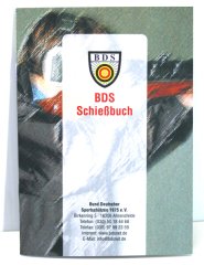 1 x Schießbuch Schießnachweisheft für Behörden oder Verband Bedürfnisnachweis 32 Seiten BDS 105x148