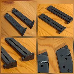 2 Magazine 9-SCHÜSSIG für Röhm RG88/96 9mm P.A.K. Schreckschuss Pistole Umarex