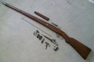 Ersatzteile und Schaft Mauser Modelo 1909 Peru
