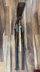 Bockdoppelbüchse Schmied Ferlach Kal. 300Win.Mag