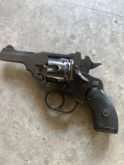 Webley und Scott Mark IV .38 Taschenrevovler