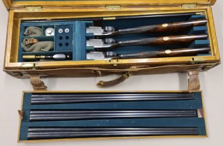 Holland & Holland ROYAL 20er Flinten -TRIO beste Provenienz Eichenholzkoffer NP ca.€ 460.000.- RAR