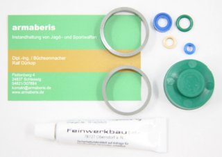 Feinwerkbau Mod 600/601 Dichtsatz inkl. Kolbenbuchsen und Spezialfett