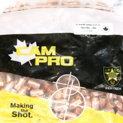 500 Stück NEUE CAMPRO Geschosse .400 40S&W 200gr 12,96g FCP TC Flachkopf TOP Präzision Copper Plated