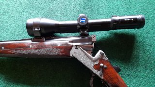 Bockbüchsflinte Ferlach 7x65 R 16/70