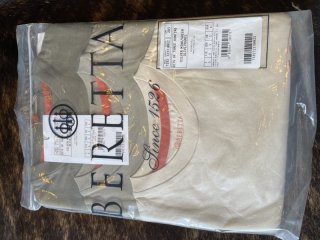 BERETTA T-Shirt 3er Set Hunting, Silver Mink, Green Olive, Khaki, Gr. S