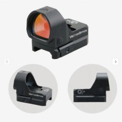 Vector Optics SCRD-M36 Frenzy-X 1x22x26 MOS Multi Reticle Leuchtpunktvisier 25 Jahre Produktgarantie