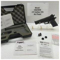 LUFTPISTOLE *** USA Colt C40 *** Kal.4,5(.177) *** + 2 Magaz. + Koffer *** TOP ANGEBOT