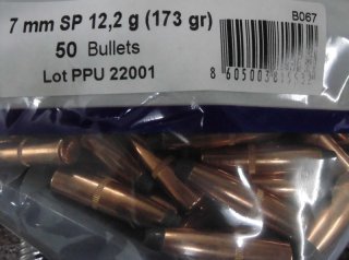 Geschosse PPU 7mm / .284 173gr SP
