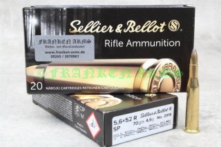 Sellier&Bellot 5,6x52R 70gr. 4,6g 20 Stück 61123