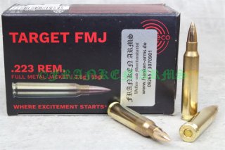 GECO Target FMJ .223 Rem. 55gr. 3,6g 50 Stück 8006106