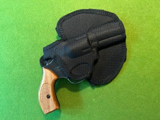 NYLON PANCAKE HOLSTER S&W KLEINREVOLVER 2 BIS 4"
