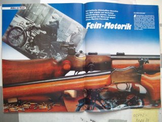 Visier - Heft : ** BSA KK-Matchbüchsen aus England -- Freie Pistole Morini CM 84 E **