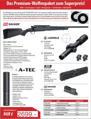 Premium Waffenpaket Savage Impulse .308W, Leupold 1-5x24, Überarbeitet, ausgesuchte Waffen von Event