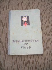 Antiquarisches Buch: Amtliches Unterrichtsbuch über Erste Hilfe - Wehrmacht