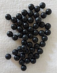 50 Gummikugeln Kaliber 38, INDOOR Trainingsmunition