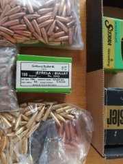 Geschosse Projektile cal. .22 - .224 / .223 Remington S&B Sellier & Bellot FMJ
