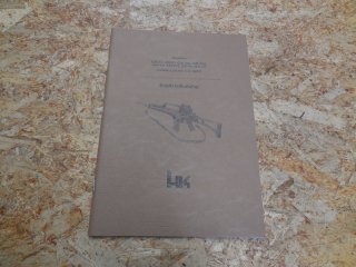 Originaler G36 Ersatzteilkatalog original Heckler Koch, HK, H&K, neu und unbenutzt, 68 Seiten
