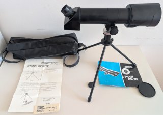 Tschechisches Spektiv MEOPTA Modell "Sport 25x70" mit Stativ