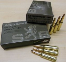 Munition S&B 6,5 Creedmoor VM Tactical 140gr