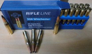Munition PPU 308win TM 180gr