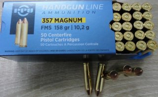 Munition PPU .357mag VM-Spitz Speedloader
