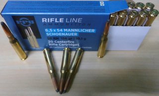 Munition PPU 6,5x54 Mannlicher