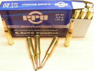 Munition PPU 6,5x55 SE TM