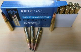 Munition PPU 7,65x53 arg TM