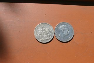 Silbermünzen 5 Reichsmark Hamburg-Preussen