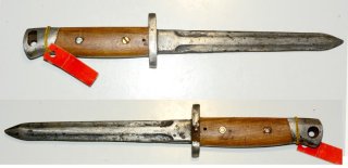 Grabendolch, französisches Behelfsmodell