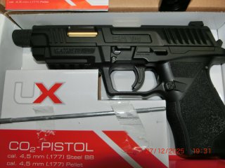 UX Umarex SA10 CO2 Pistole 4,5 mm Stahl und Diabolo