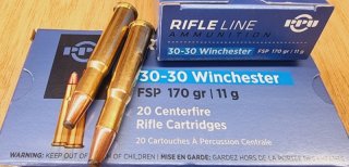 .30-30Win/170 PPU FSP 20 Stk. No.A-200 # SSZ Berka