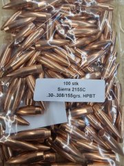.308/155 grs #2155# Sierra Match HPBT Geschosse 100 stk #SSZ Berka