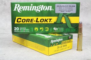 Remington Core-Lokt SP PSP Jadmunition Büchsenpatronen