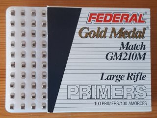 Federal Gold Medal Match GM210M Large Rifle