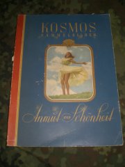 Antiquarisches Buch: altes Sammelbilderalbum - Anmut und Schönheit