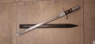 Schweizer Pionier Bajonett